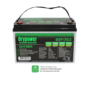 Drypower 12LFP100PS lithium iron phosphate (LiFePO4) rechargeable battery