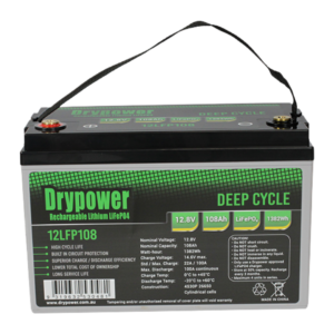 Drypower 12LFP108 lithium iron phosphate (LiFePO4) rechargeable battery